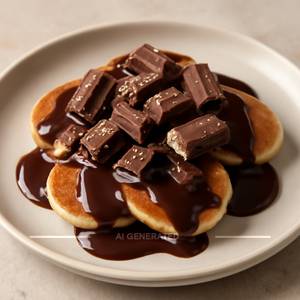 Kitkat [mini pan cake]