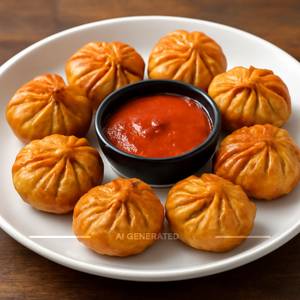 Veg Momos Fried