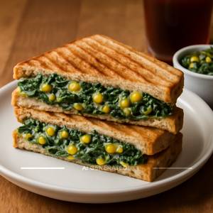 Spinach N Corn Sandwich