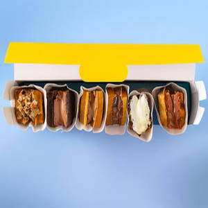 Mini Waffle Box Of 6 – Assorted