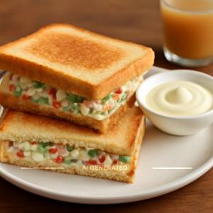 Veg Mayonnaise Sandwich