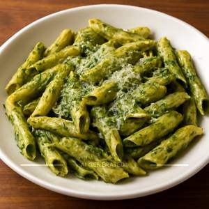 Creamy Pesto Penne Pasta