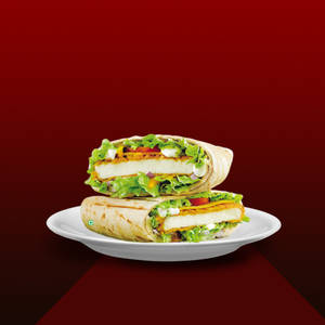 Veg Spicy Paneer Patty Wrap