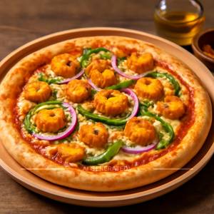 10"  Peri Peri Paneer Pizza