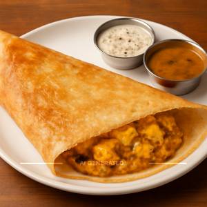 Butter paneer dosa