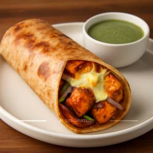 Paneer Tikka Cheese Roll