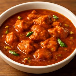 Chicken chilli [gravy]