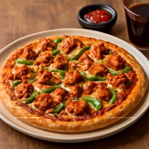 Schezwan Chicken Pizza
