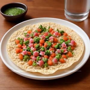 Roasted Masala Papad