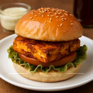 Paneer Tikka Burger