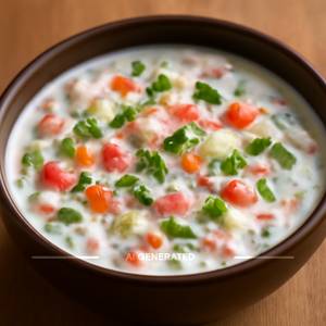 Mix veg raita