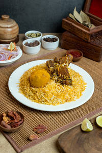 Mutton Biryani (aloo)