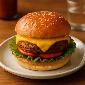 Veg Cheese Burger