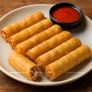 Chicken Spring Roll (8 Pcs)