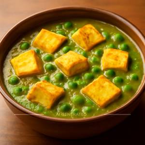Mattar paneer