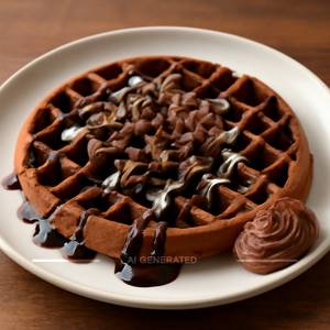 Triple Chocolate Waffle