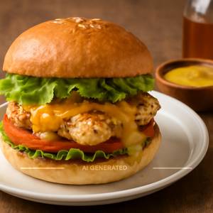Honey Mustard Chicken Burger