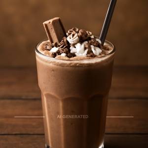 Kitkat chocolate shake