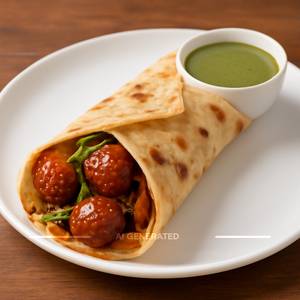 Veg Manchurian Roll