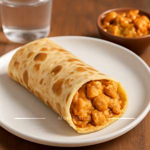 Butter Paneer Roll