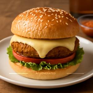 Veg Cheese Burger