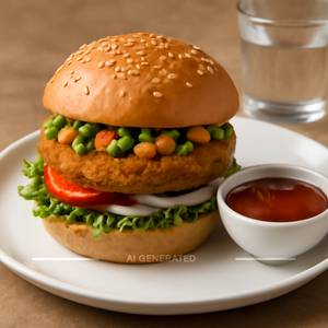 Veg Club Burger