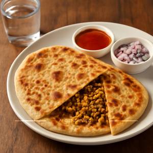 Chicken Keema Paratha