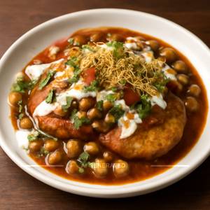 Chole Tikki Chaat