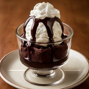 Chocolate Brownie Sundae