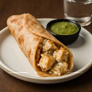 Paneer Malai Tikka Roll