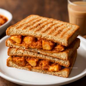 Paneer makhani sandwich