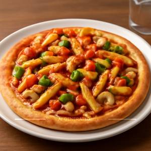 Pasta pizza