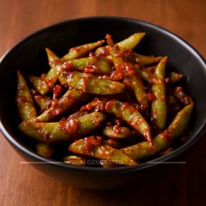 Chilli Garlic Edamame