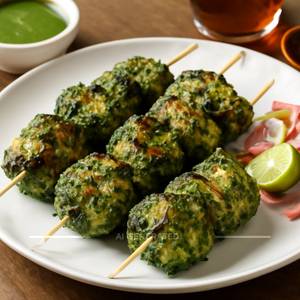 Chicken hariyali tikka