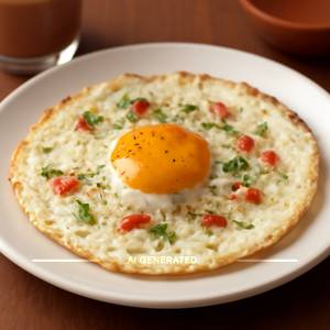 Half Fry Omelette