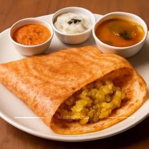 Onion Masala Dosa