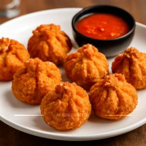 Paneer Kurkure Momos