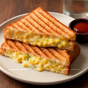 Cheese Corn Sandwich