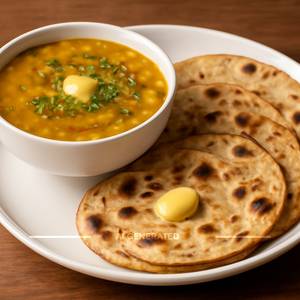 Dal Tadka 4 Butter Roti