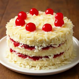 White Forest Cake