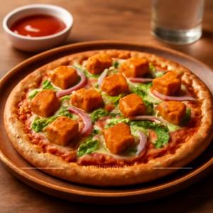 Tandoori Paneer Pizza