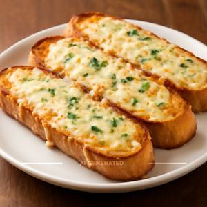 Cheese garlic bread
