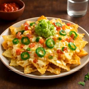Loaded Cheese Nachos