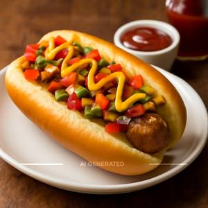 Veg Hot Dog