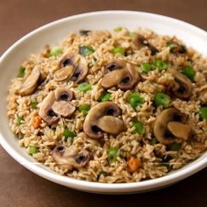 Mushroom Fried Rice