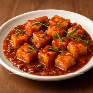 Paneer In Hot Garlic Sauce