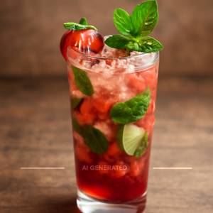 Strawberry mojito