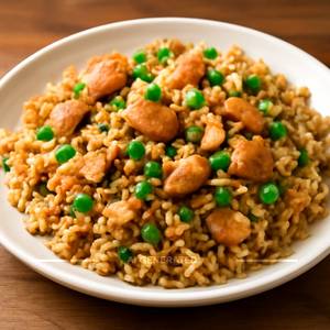 Chicken Garlic Fried Rice