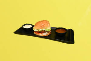 Paneer & Cheese Burger