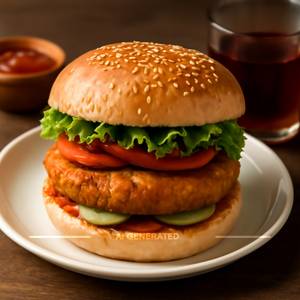 Chicken Tikki Burger